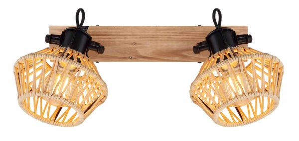 Globo Valli spot – E27 (grote fitting) – Bruin - Image 3