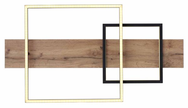 Globo Vanni plafonniere – Ingebouwd (LED) – Zwart - Image 3