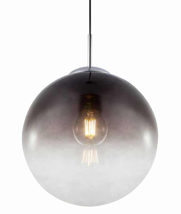 Globo Varus hanglamp – ø 30 cm – E27 (grote fitting) – Chroom - Image 5