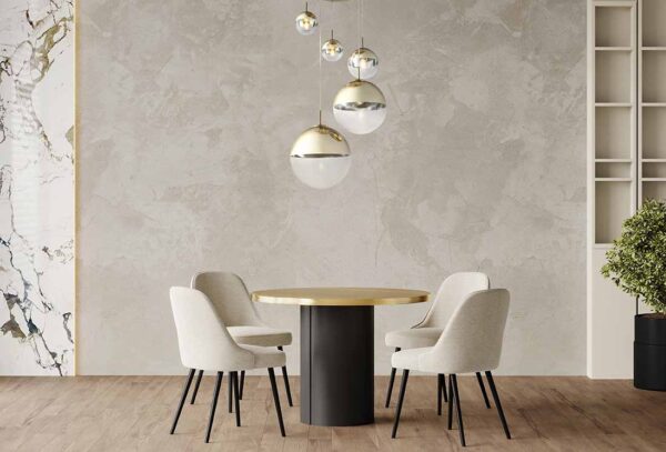 Globo Varus hanglamp – ø 65 cm – E27 (grote fitting) – Goud - Image 4