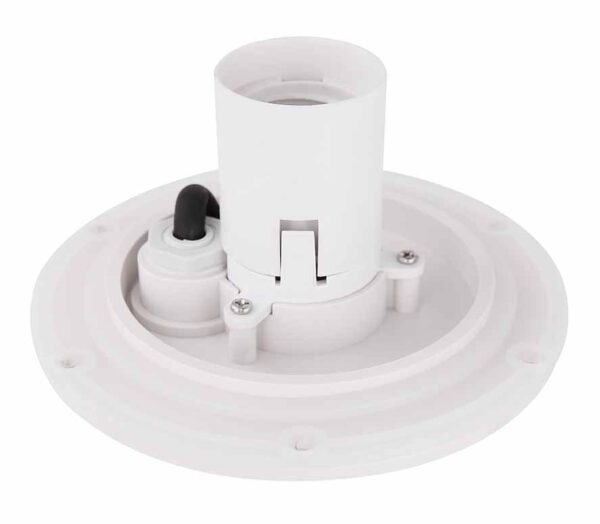 Buitenlamp trendy wit plastic Globo Vascon - Image 3
