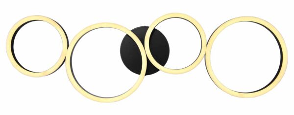 Globo Venosa plafonniere – Ingebouwd (LED) – Zwart - Image 3