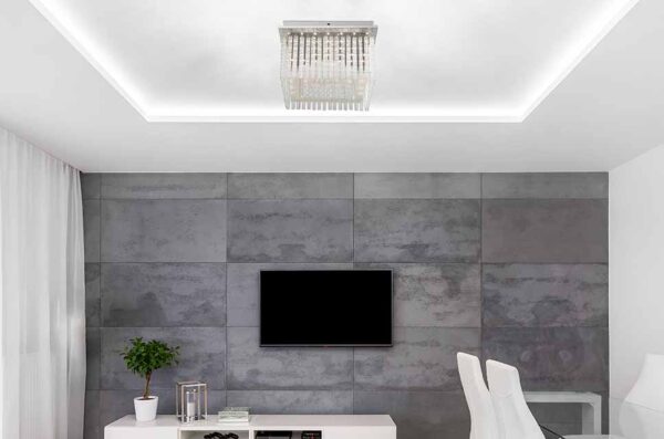 Globo Vince plafonniere – Ingebouwd (LED) – Chroom - Image 4
