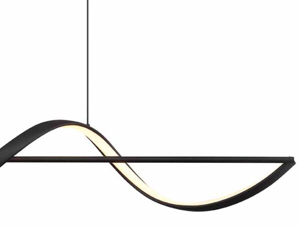 Globo Violino hanglamp – Ingebouwd (LED) – Zwart - Image 3