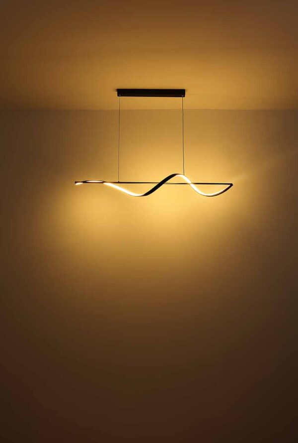 Globo Violino hanglamp – Ingebouwd (LED) – Zwart - Image 4