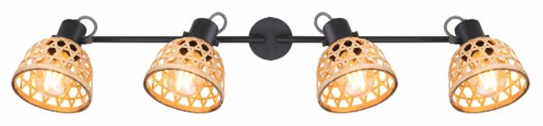 Globo Wenna spot – LED + E27 – Zwart - Image 3