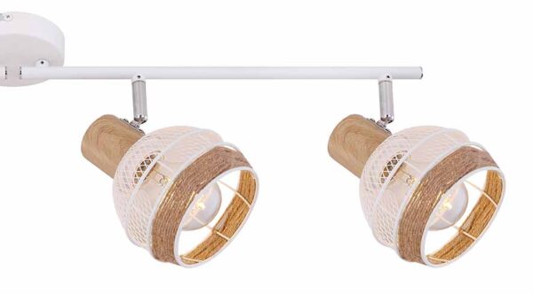 Globo Widy spot – E27 (grote fitting) – Wit - Image 4