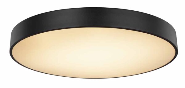 Globo Wiss plafonniere – ø 60 cm – Ingebouwd (LED) – Zwart - Image 4