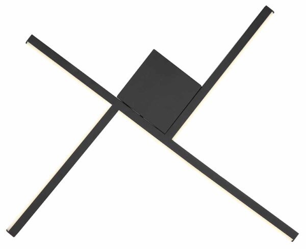 Globo Wl led wandlamp – Ingebouwd (LED) – Zwart - Image 3