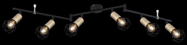 Globo Xara i spot – E14 (kleine fitting) – Zwart - Image 3