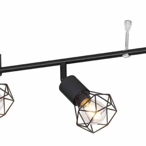 Globo Xara i spot – E14 (kleine fitting) – Zwart
