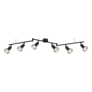 Globo Xara i spot – E14 (kleine fitting) – Zwart