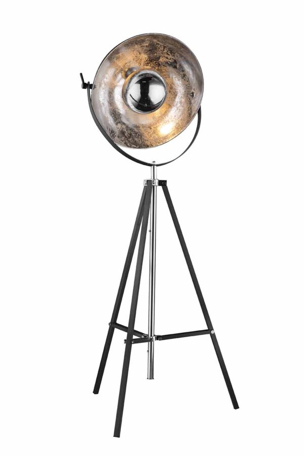 Globo Xirena vloerlamp – ø 78 cm – E27 (grote fitting) – Grijs - Image 3