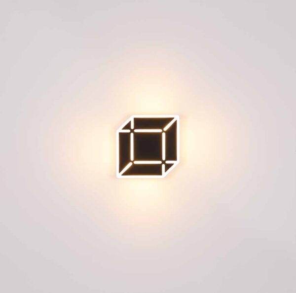Globo Xolli wandlamp – Ingebouwd (LED) – Zwart - Image 4