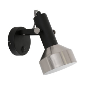 Mexlite Acier spot – E27 (grote fitting) – Zwart