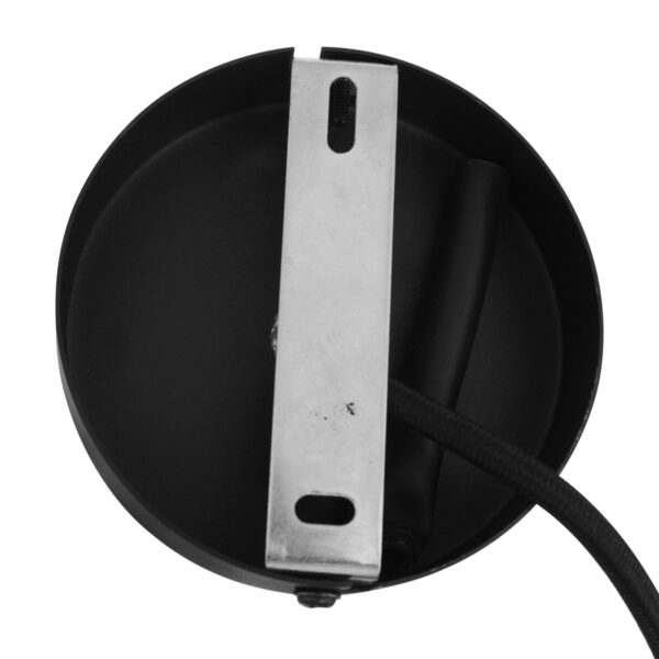 Mexlite Aureole hanglamp - draadlamp - kap Ø 35 cm - gouden details - zwart - Image 11