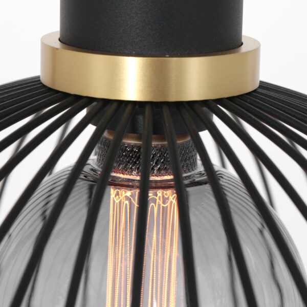 Draad bollamp met gouden details Mexlite Aureole - Image 5