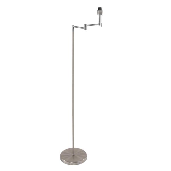 Stalen vloerlamp met oranje lampenkap Mexlite Bella - Image 8
