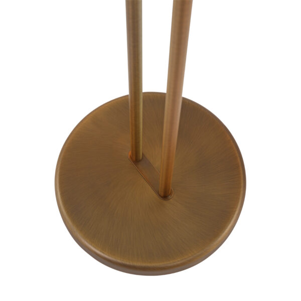 Klassieke bronzen vloerlamp flexibele leesarm Mexlite Biron - Image 11