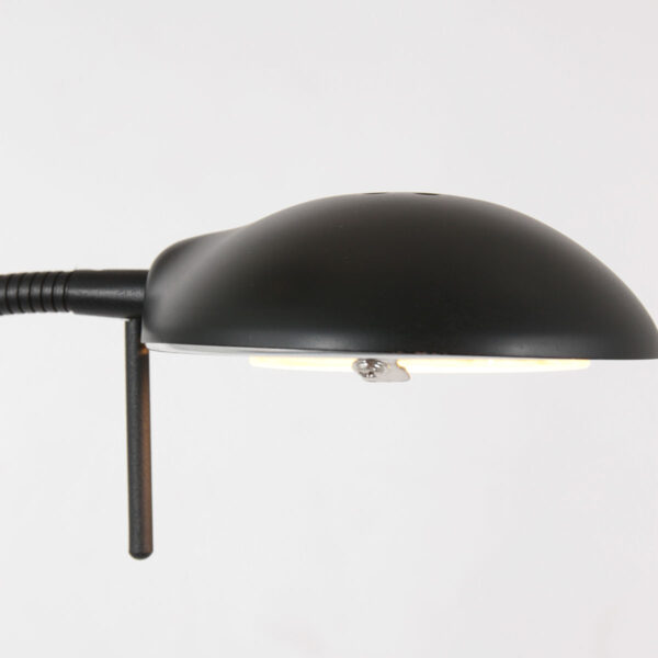 Ronde vloerlamp verstelbare leesarm staal Mexlite Biron - Image 14