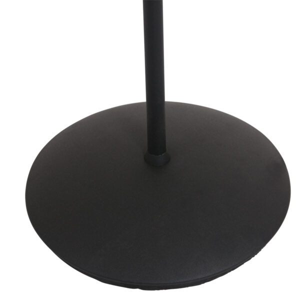 Mexlite Biron vloerlamp - leeslamp - ingebouwd LED - dimbaar- mat zwart - Afbeelding 15