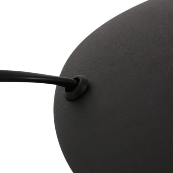 Mexlite Biron vloerlamp - leeslamp - ingebouwd LED - dimbaar- mat zwart - Afbeelding 16