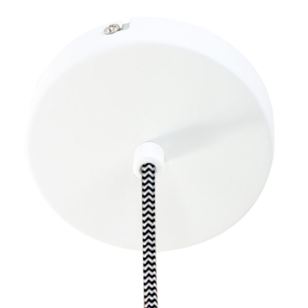 Scandinavische hanglamp met hout Mexlite Bjorr - Image 5