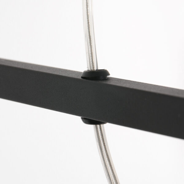 Trendy zwarte metalen hanglamp Mexlite Buckley - Image 12