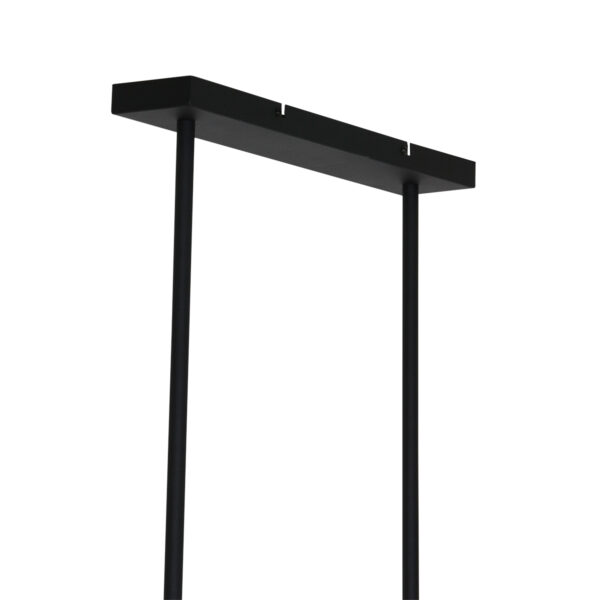 Trendy zwarte metalen hanglamp Mexlite Buckley - Image 13