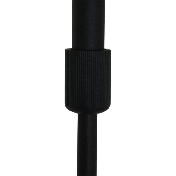 Trendy zwarte metalen hanglamp Mexlite Buckley - Image 14