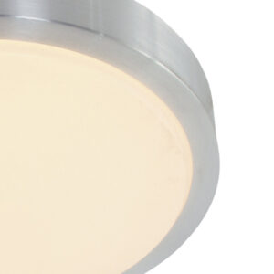 5 cm – Ingebouwd (LED) – Staal