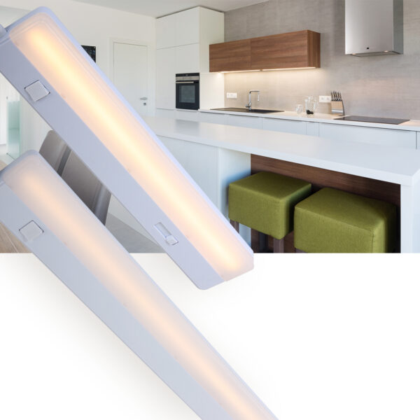 Moderne witte metalen kunststof wandlamp Mexlite Ceiling and wall - Image 2