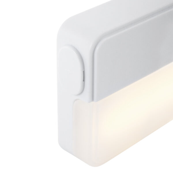 Moderne witte metalen kunststof wandlamp Mexlite Ceiling and wall - Image 3