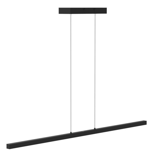 Mexlite Danske hanglamp – In hoogte verstelbaar – Ingebouwd (LED) – Zwart