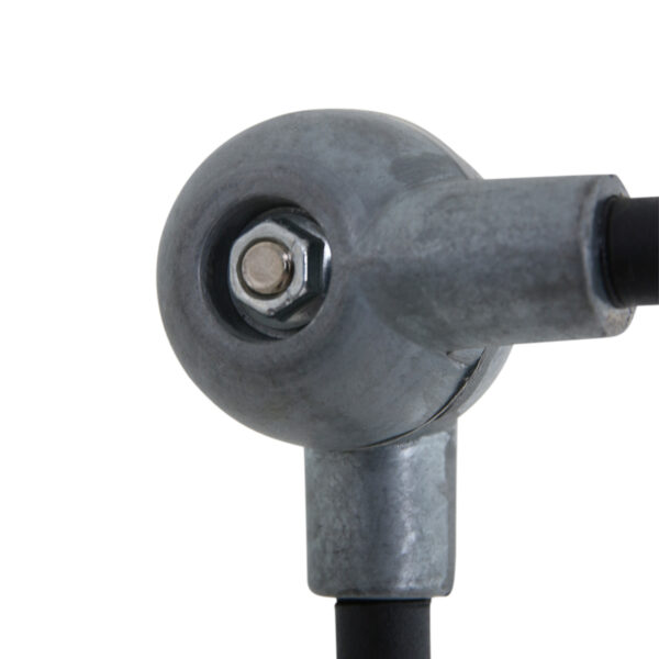 Ronde zwarte industriële hanglamp scharnierarm Mexlite Davin - Image 11