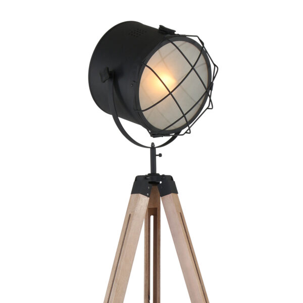Industriële staande lamp driepoot Mexlite Dyce - Image 10