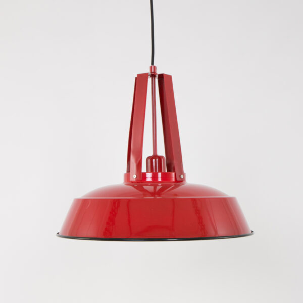 Retro rode metalen hanglamp Mexlite Eden - Image 8