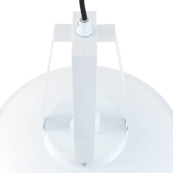 Retro witte metalen hanglamp Mexlite Eden - Image 2