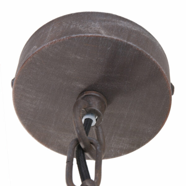 Bruine landelijke hanglamp Mexlite Eliga - Image 11