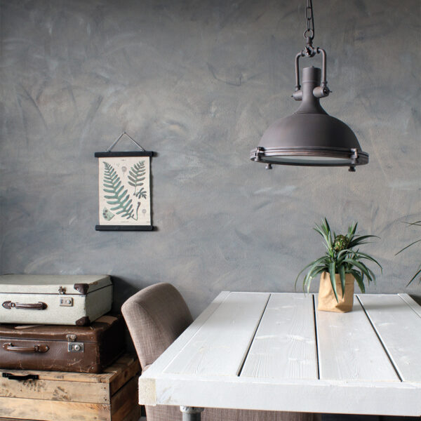 Bruine landelijke hanglamp Mexlite Eliga - Image 3