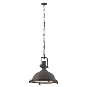 Mexlite Eliga hanglamp – ø 40 cm – E27 (grote fitting) – Bruin