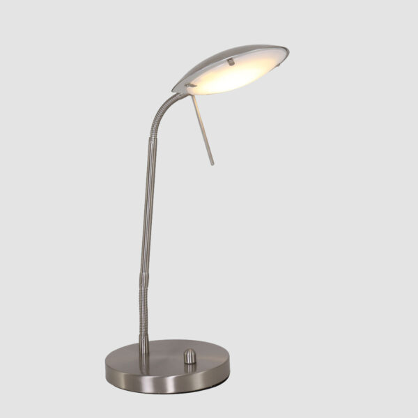 Moderne stalen glazen tafellamp Mexlite Eloi - Image 12