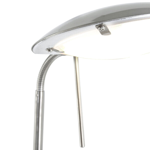 Moderne stalen glazen tafellamp Mexlite Eloi - Image 4