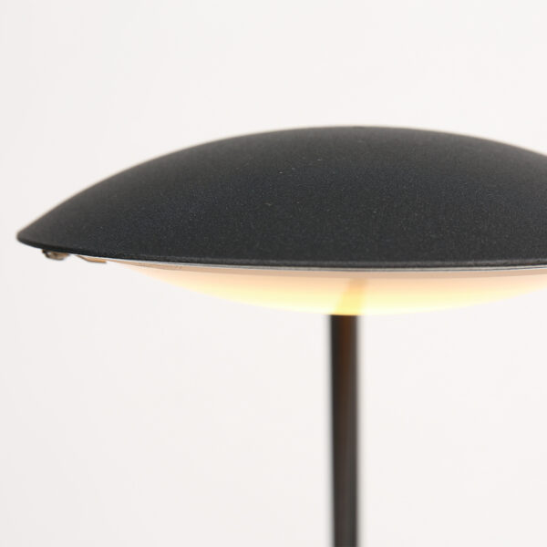 Moderne zwarte tafellamp Mexlite Eloi - Image 4