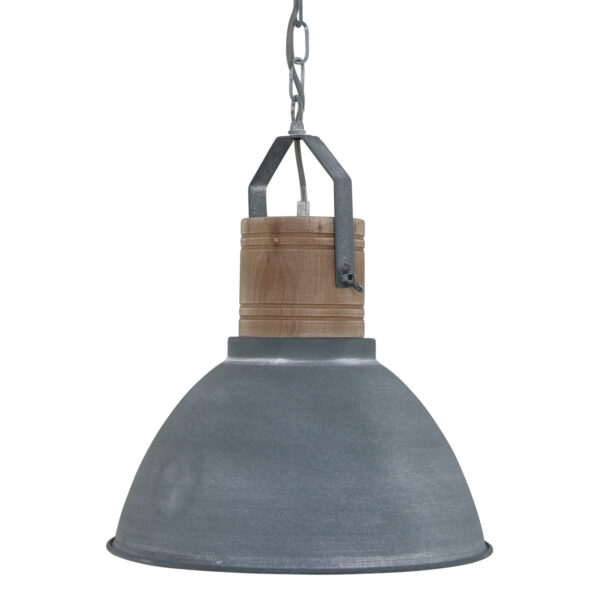 Landelijk hanglamp met houten klos Mexlite Emile - Image 11
