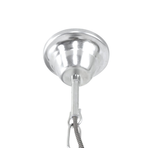 Industriële zwarte houten hanglamp Mexlite Emile - Image 14