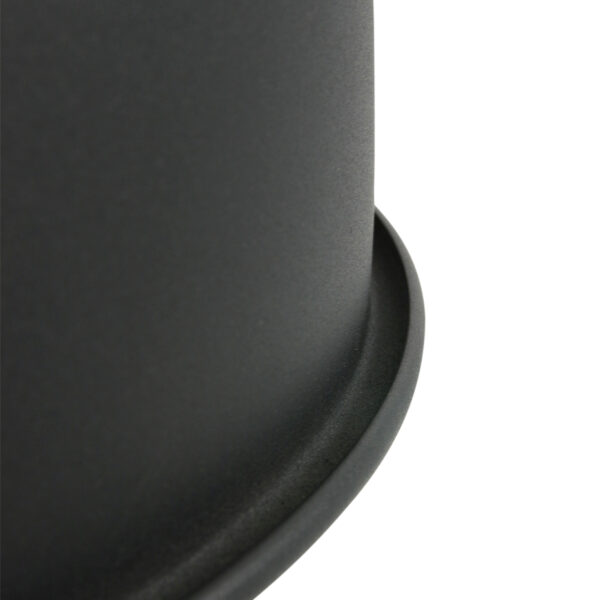 Scandinavische zwarte hanglamp metaal Mexlite Espen - Image 4