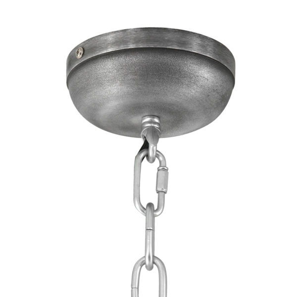 Industriële zwarte metalen hanglamp Mexlite Gaeve - Image 12