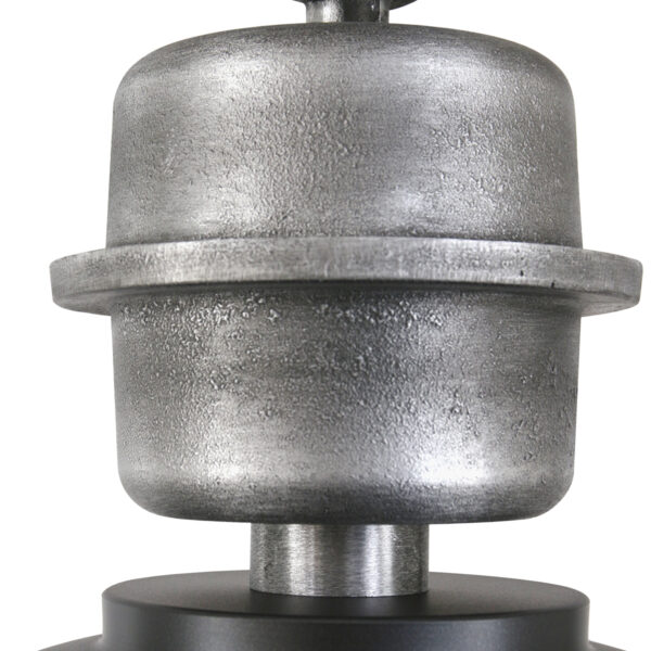 Industriële zwarte metalen hanglamp Mexlite Gaeve - Image 4