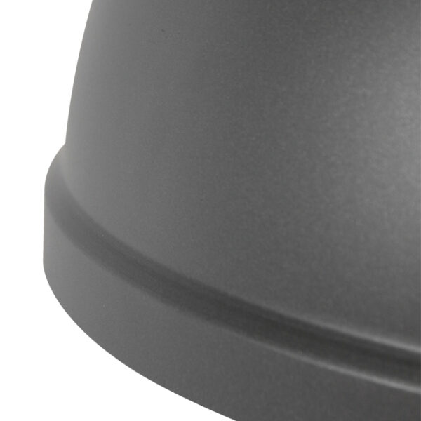Industriële zwarte metalen hanglamp Mexlite Gaeve - Image 10